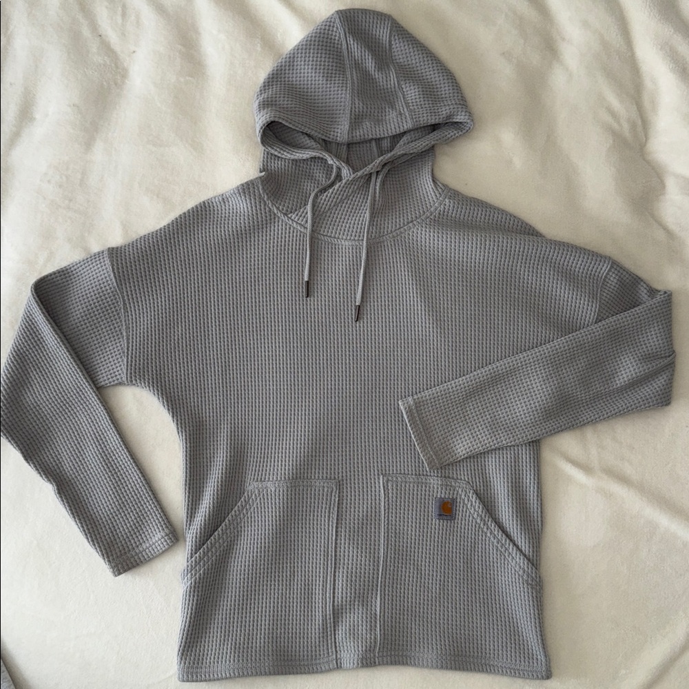 Carhartt Waffle Knit Gray Pullover